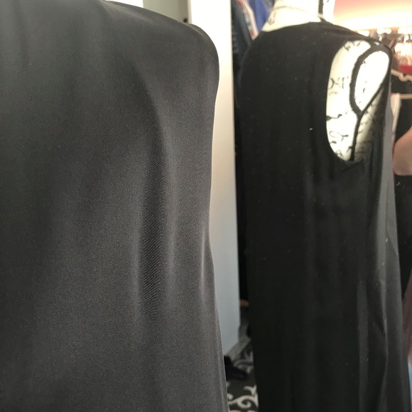NWT Theory Black Maxi Dress 10 - Picture 4 of 5